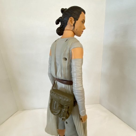Star Wars Action Figure Jakks 18" Tall Big Figs REY Force Awakens Episode VII - Picture 4 of 4